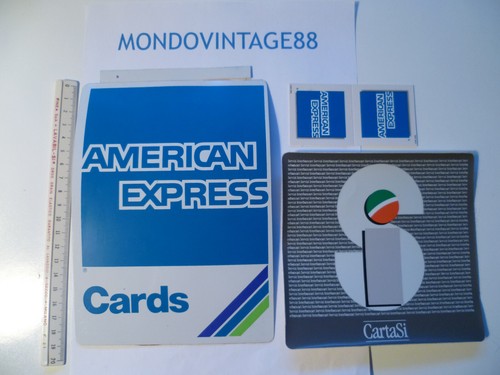 Adesivi american express - adesivi,