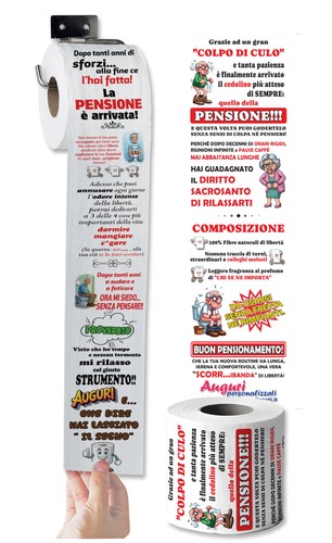 Carta igienica pensione - carta, da