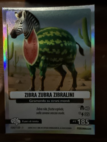 Carta brainrot 100 bra - carta, si